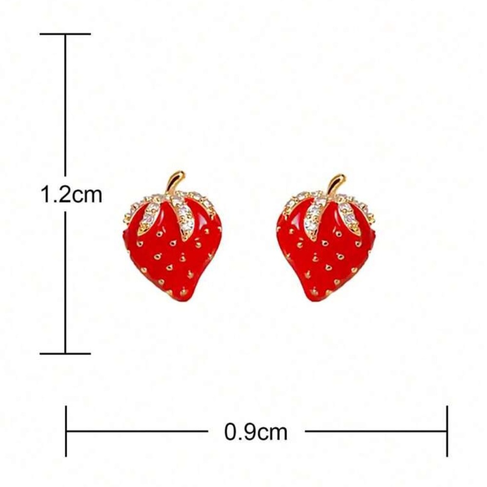 🍓 Strawberry Earrings 🍓 - Picture 4 of 8